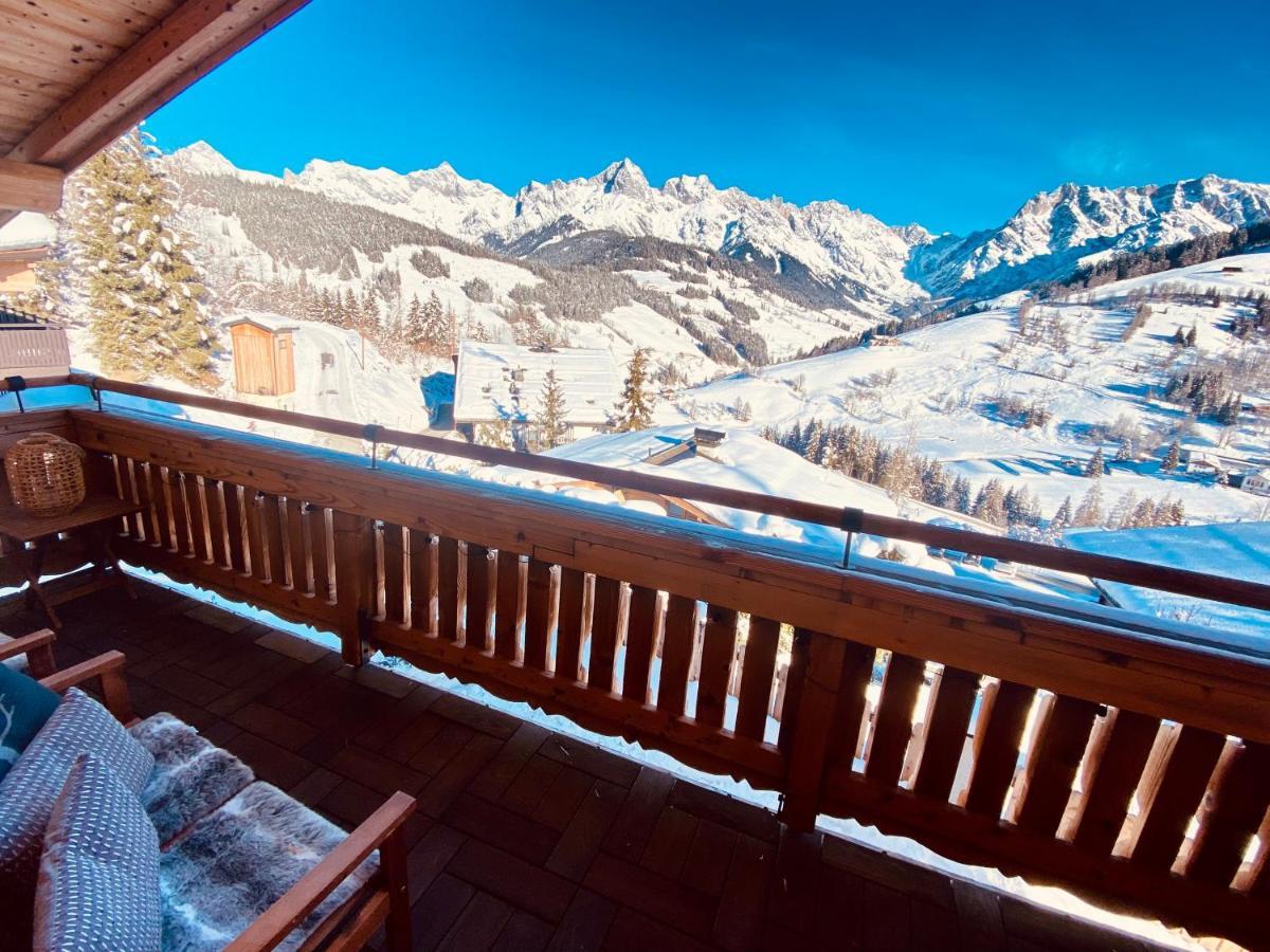 Ski-In & Ski-Out Out Chalet Maria With Amazing Mountain View Maria Alm am Steinernen Meer Exteriör bild